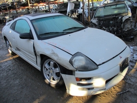 2001 MITSUBISHI ECLIPSE GT WHITE AT 3.0L 153738